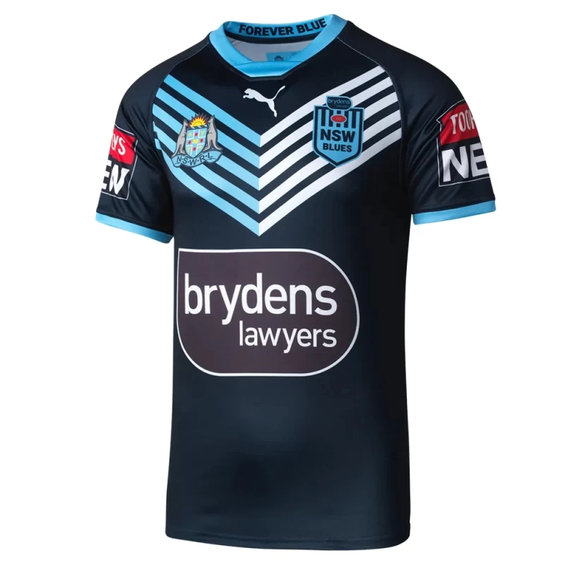 NSW Blues State of Origin Mens Captains Run Rugby Jersey 2022