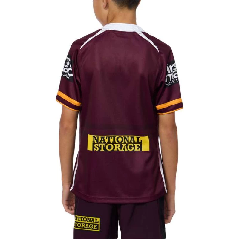 Brisbane Broncos Kids Home Rugby Jersey 2025