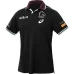 Brisbane Broncos Mens Black Training Rugby Polo 2025