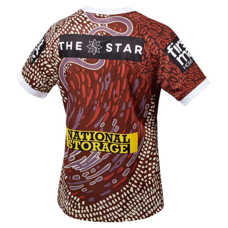 Brisbane Broncos Mens Indigenous Rugby Jersey 2024