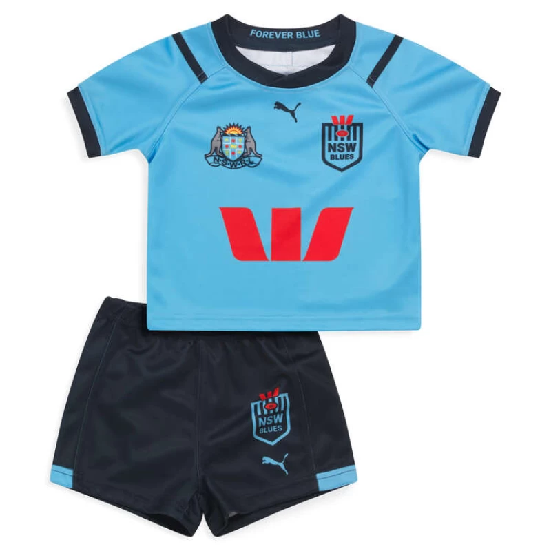 NSW Blues Kids Home Rugby Kit 2024