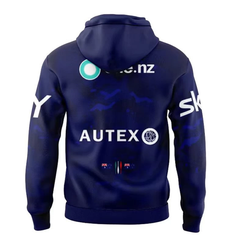 New Zealand Warriors Mens Anzac Rugby Hoodie 2024